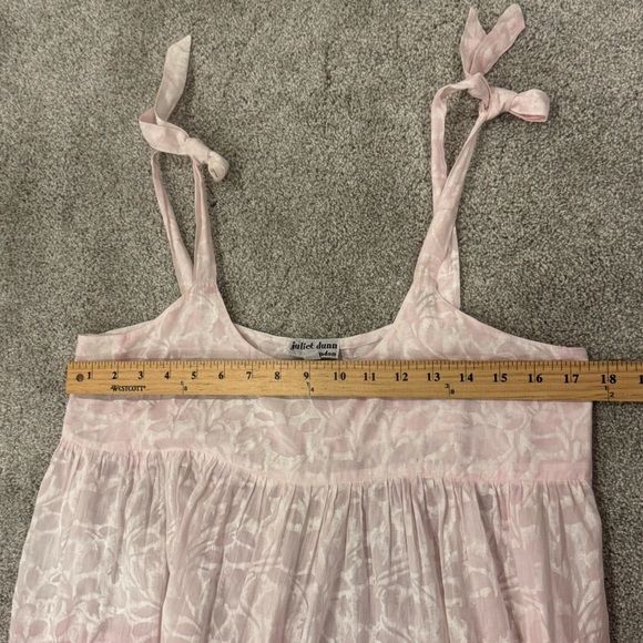 Juliet Dunn Shadow Flower Ombré Tie Dye Dress - Pink Size Medium / Large NWOT - Picture 8 of 11